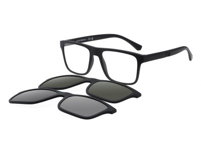 Оправа Emporio Armani 4115 5801/1W с клипами Оправа Emporio Armani 4115 5801/1W с клипами