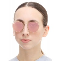 Round Metal RB 3447N 001/Z2 Flat Lenses Round Metal RB 3447N 001/Z2 Flat Lenses